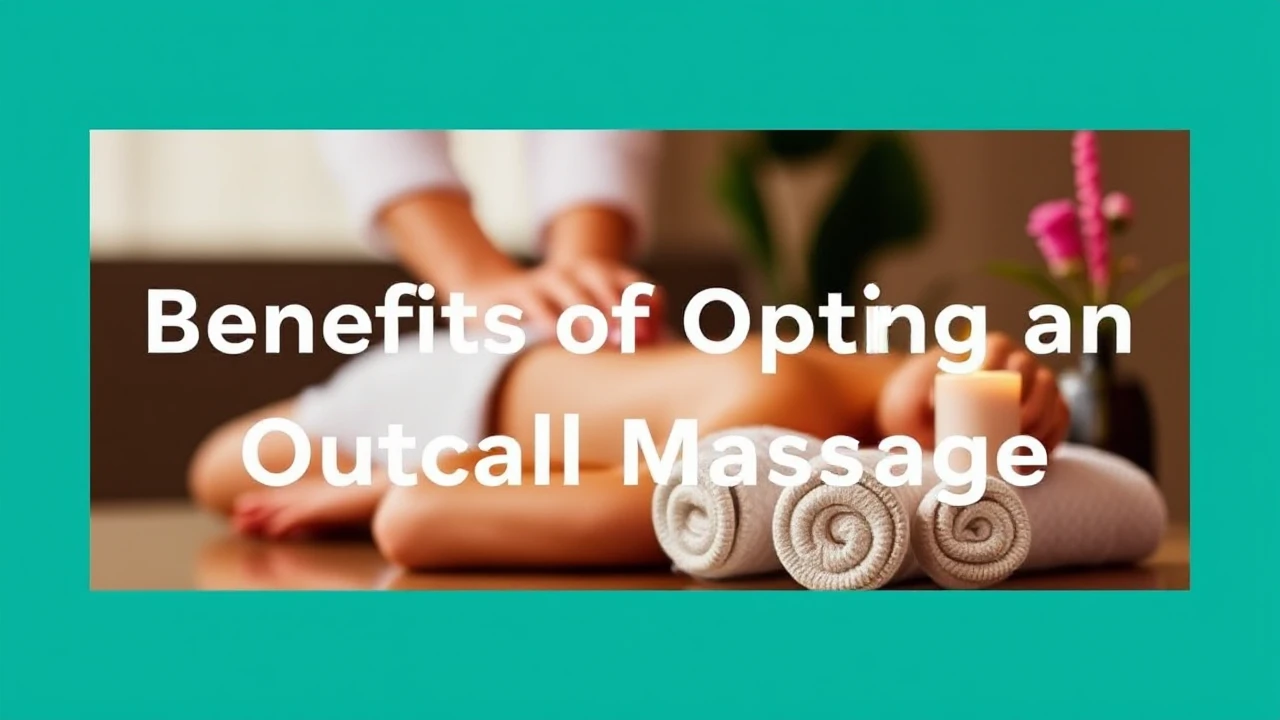 Seven Benefits of Opting for an Outcall Massage